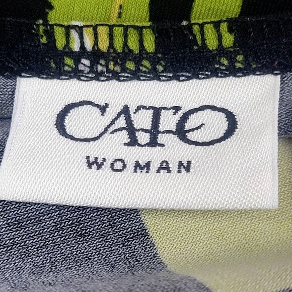 Cato Multi-Colored Paisley Blouse Size 22/24W - Picture 3 of 7